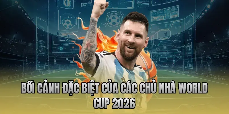 Bối cảnh đặc biệt của các chủ nhà World Cup 2026